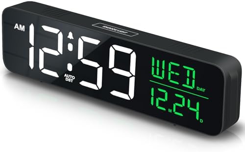 Peakeep Large Display Digital Alarm Clock by PEAKEEP