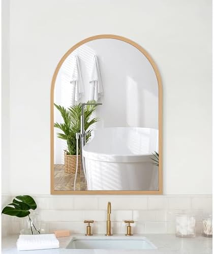 Arched Bathroom Mirror, Decor Vanity Mirror - Image 5