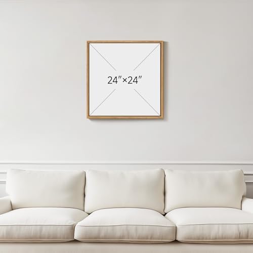 Framed Modern Boho Abstract Floral Wall Art - Image 4