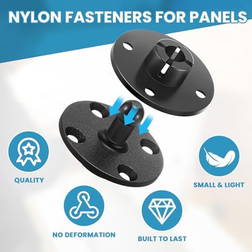 Moxweyeni 50 Pcs Panel Fasteners Mounting Clips - Image 3
