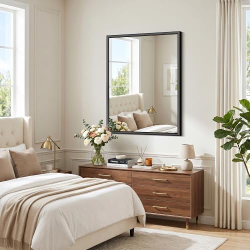 FORBATH Bathroom Mirror for Over Sink, 30x40 Inch Black Vanity Mirror - Image 6