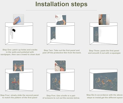 Animal Wallpaper Peel and Stick Woodland Wildlife Safari Wall Mural - Image 7