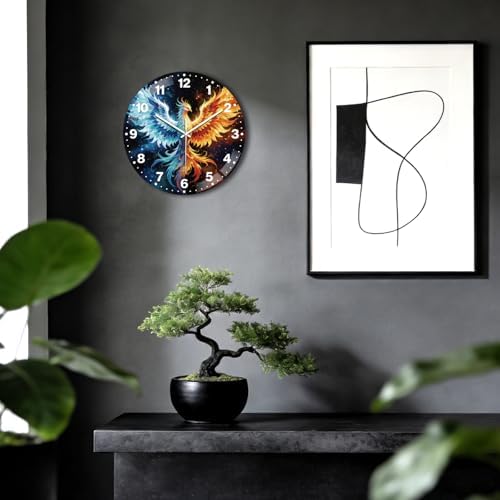 peacoblue Phoenix Wall Clocks Battery Operated - Image 5