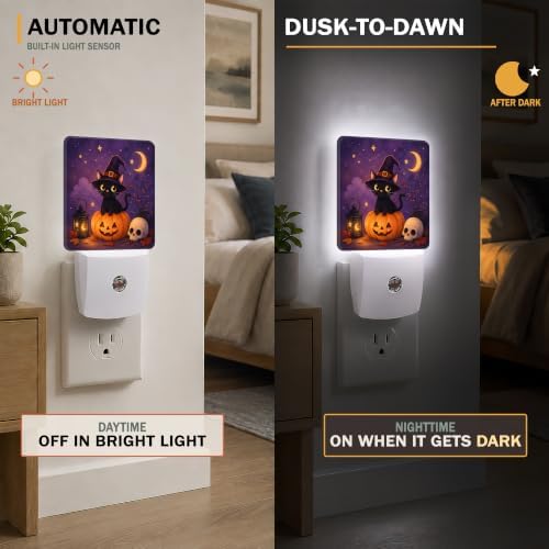 Night Lights Plug into Wall, Dusk to Dawn Sensor Nightlights - Image 2