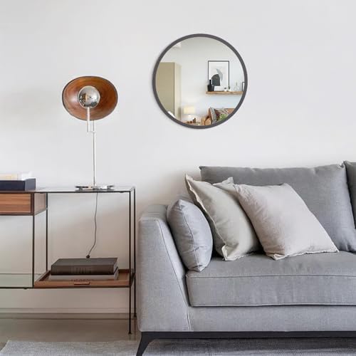 JJUUYOU Circle Wall Mirror 16 Inch Round Wall Mirror - Image 7