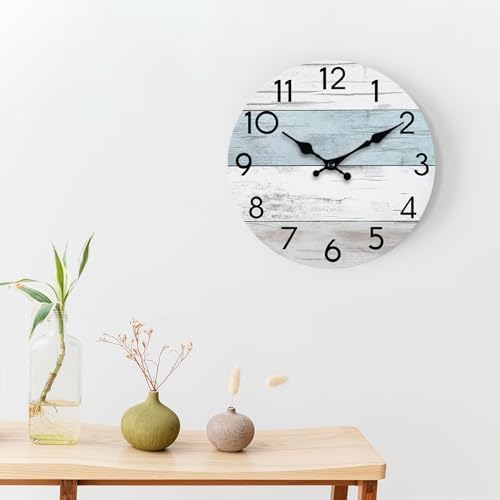 KECYET 12 Inch Wall Clock, Silent Battery Operated Analog Clock - Image 4