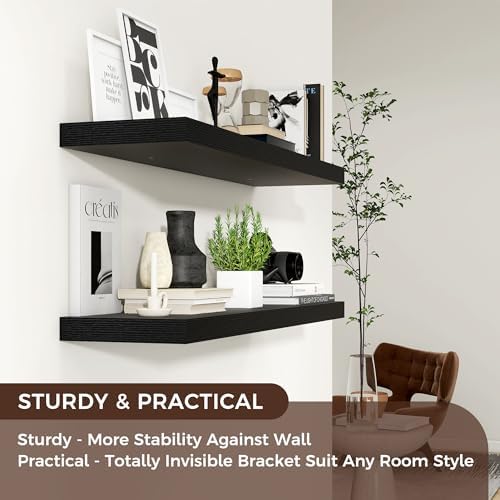 36" Wide x 8" Deep Floating Shelves - Image 5