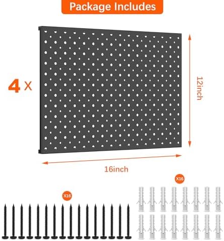 TORACK 4 PCS 12x16 in Metal Boards - Image 7