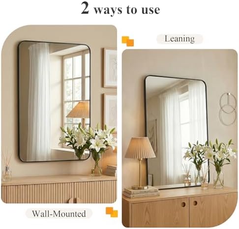Sweetcrispy Bathroom Mirror, Vanity Mirrors - Image 3