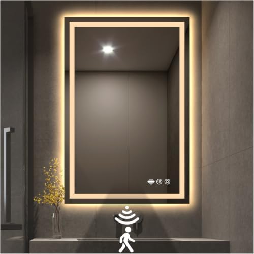 24" x 32" LED Lighted Bathroom Mirror by nolsia