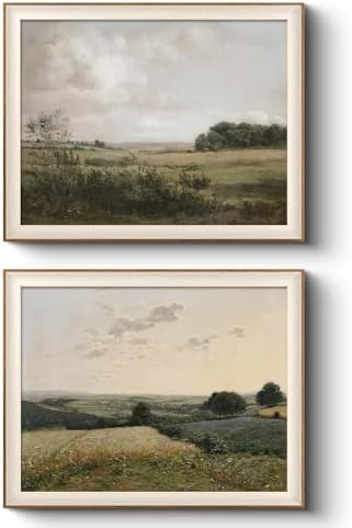 VIYYIEA Vintage Landscape Framed Wilderness Wall Art Set, 16×20 Inch by VIYYIEAART