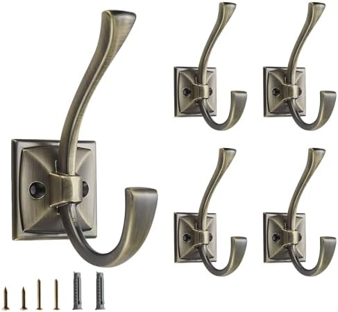 5 Pack Decorative Heavy Duty Towel Hooks by CABDM