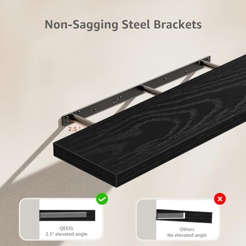QEEIG Long Floating Shelves for Wall - Image 4