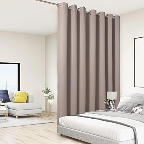 BONZER Room Divider Curtain Total Privacy Wall Screen Partitions by Bonzer