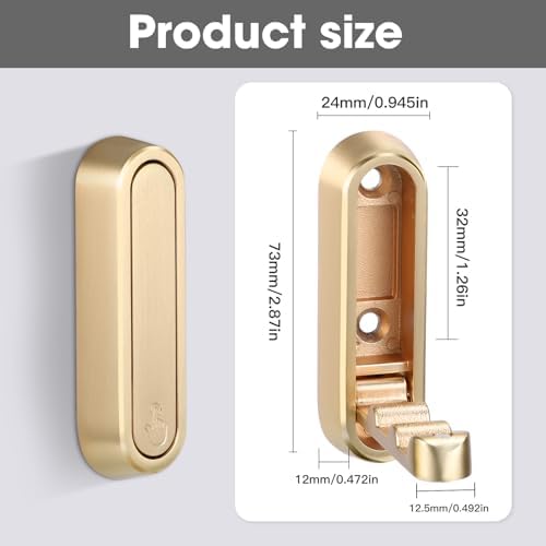 Dntorx Folding Coat Hooks - Image 3