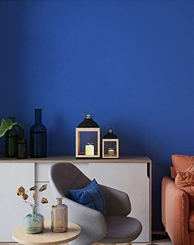 15.7"x118" Blue Peel and Stick Wallpaper Royal Blue Contact Paper Waterproof - Image 3