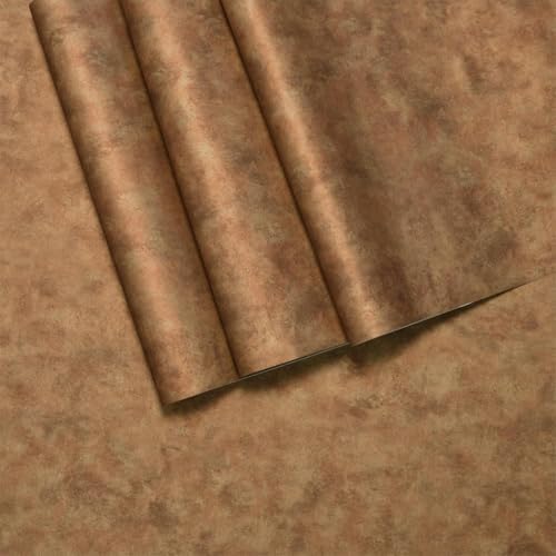 BAYYA Mid Century Modern Wallpaper Copper Peel and Stick Wallpaper 31.5"x80" - Image 2