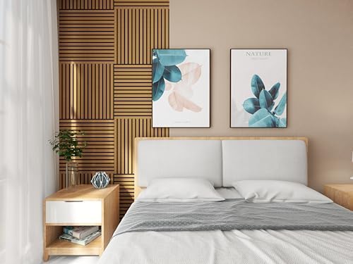 8PCS Wood Slat Acoustic Panels, Soundproof Wall Panels - Image 6