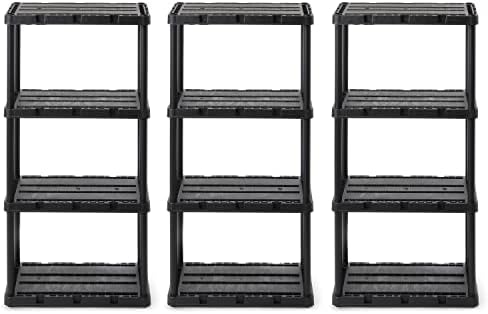Gracious Living Knect-A-Shelf 4-Shelf Light-Duty Storage by GraciousLiving
