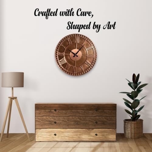 Handmade Copper Wall Clock Artisan Touch in Every Piece - Image 5