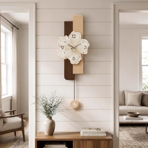 Large Wall Clocks for Living Room Decor by Janstime