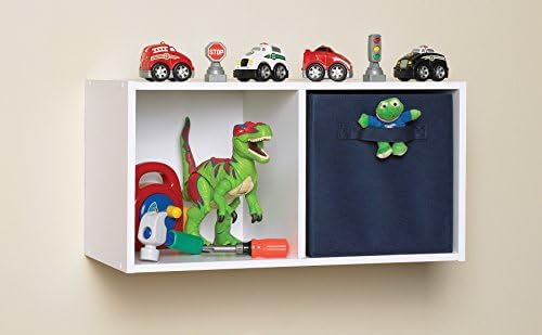 ClosetMaid Cubeicals 2 Cube Storage Shelf Organizer Bookshelf, Stackable or - Image 5