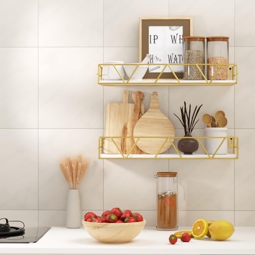 Floating Shelves Set of 3, Wood Wall Shelf, Farmhouse Shelf - Image 4