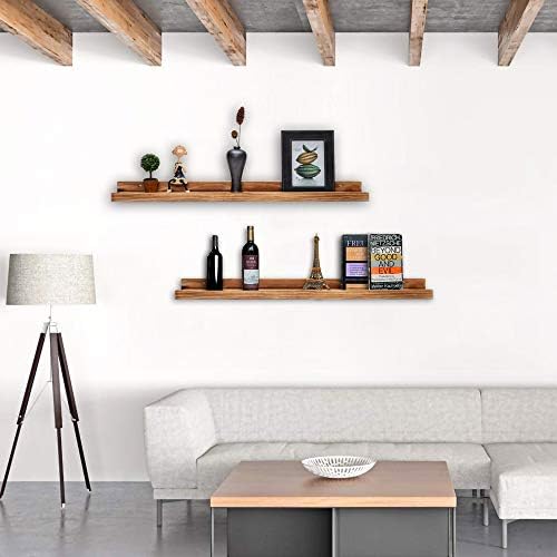 AZSKY Rustic Wood Floating Shelves - Image 2