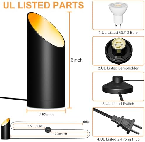 Uplighting Indoor Floor Can Lights, Spot Lights 7W 3000K GU10 LED Up Lights - Image 6