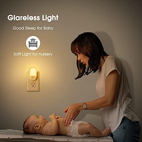 L LOHAS LED Night Lights Plug into Wall, LED Dimmable Night Light - Image 3