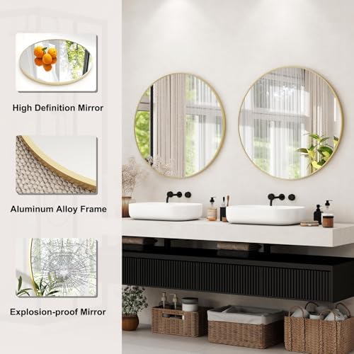 EASLY 32 Inch Round Mirror - Image 5