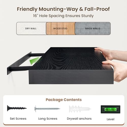 FLYJOE 48 Inch Floating Shelves - Image 7