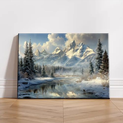 Serene Landscape Canvas Wall Art - Image 2