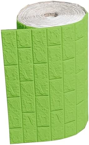 Waterproof Wall Panels 27.5" x 196.8" Faux Brick Wallpaper Peel and Stick Art by homeemoh