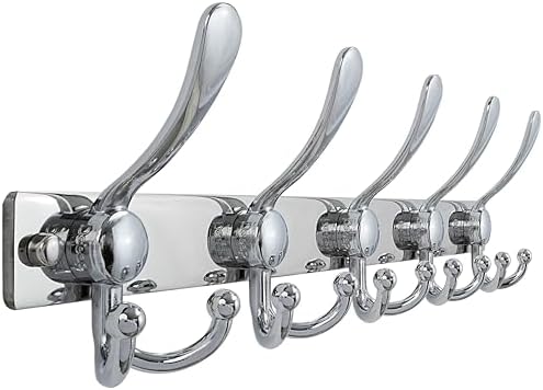 Dseap Coat Rack Wall Mount, Heavy Duty 12-Gauge Base vs Flimsy 1mm, by Dseap