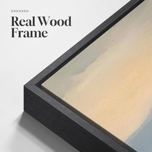 Large Framed Mountain Wildflower Landscape Wall Art - Image 5