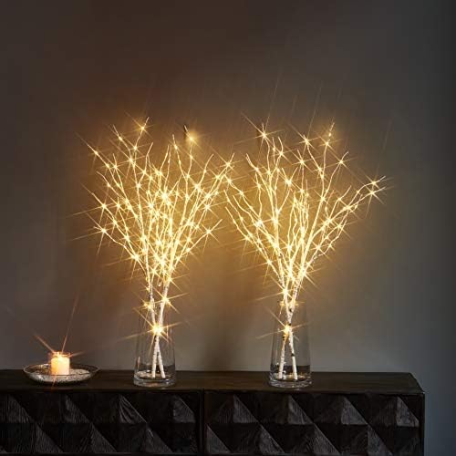 LITBLOOM Lighted White Twig Branches 32IN 100 LED - Image 6