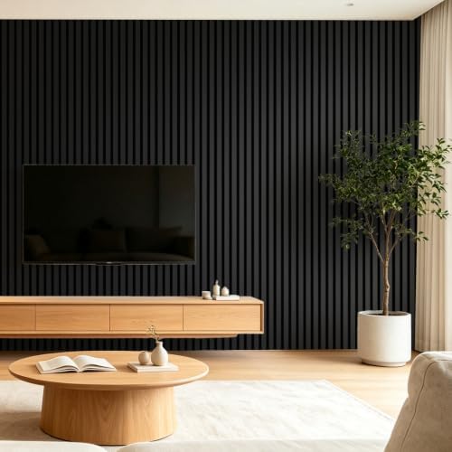 Art3d 94 x 12.6 Inch Acoustic Wood Slat Wall Panel - Image 3