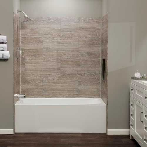 Palisade 25.6 in. x 14.8 in. Vinyl Wall Tiles in Grecian Earth - Image 3
