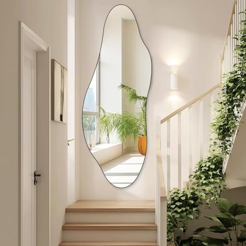 QDSSDECO 63" x 24" Full Length Mirror Irregular Star Shaped - Image 5