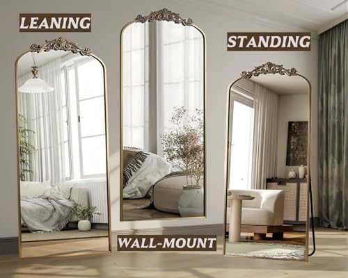 Dewfig Arched Full Length Mirror - Image 3