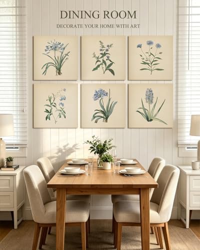 InSimSea Acoustic Wall Art, 72x48 In, Vintage Botanical Art - Image 5