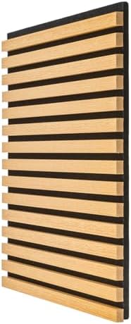 IZODEKOR Wood Acoustic Wall Panels 23.5"x23.5" - Image 2