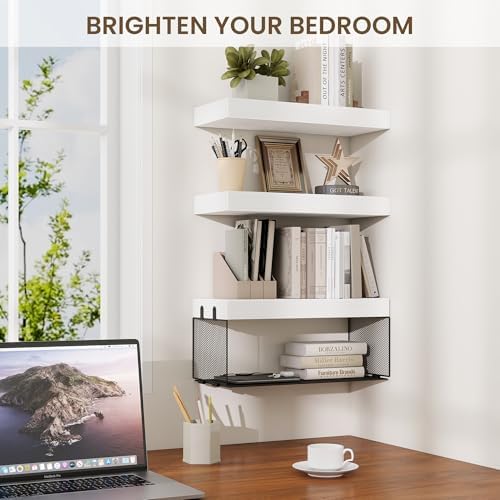 Acovy 16in Bathroom Floating Shelves - Image 6