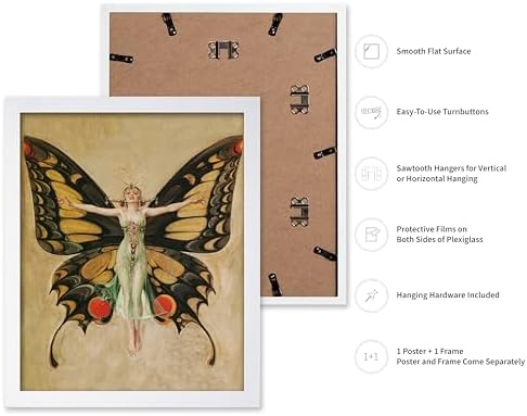 Poster Master Vintage Butterfly Poster - Image 2