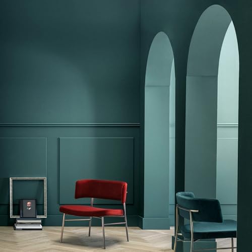 SOON AFTER Teal Peel and Stick Wallpaper Matte Teal Contact Paper Self Adhesive - Image 5