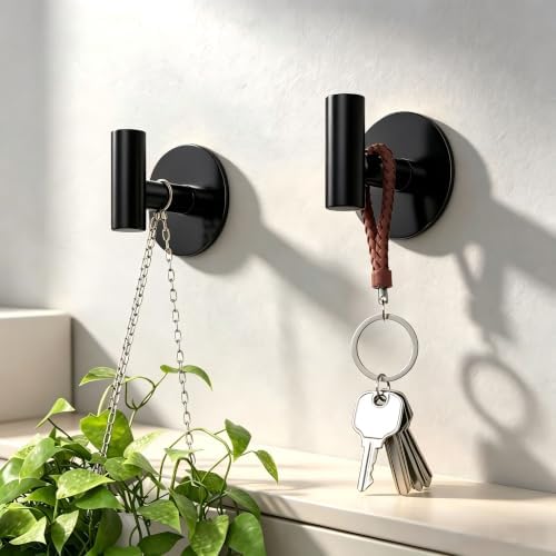 Self-Adhesive Coat Hooks, Stainless Steel Heavy Duty Wall Hooks, Towel Hooks - Image 6