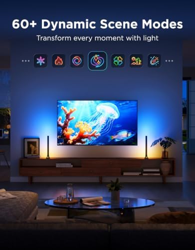 Govee Smart RGBWIC Light Bars, 15-Inch WiFi TV Backlight - Image 4
