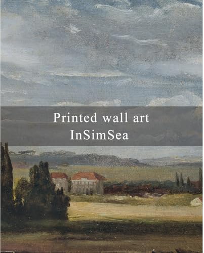 InSimSea Framed Canvas Wall Art, Vintage Landscape Painting, Rustic Nature - Image 6