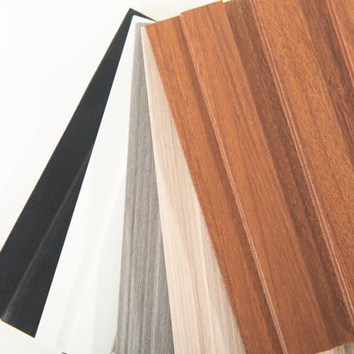 Art3d WPC 3D Wood Textured Slat Wall Panel, 5-Piece Sample Pack, 6 x 6 Inch - Image 5